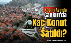 Kasım Ayında Çankırı’da Kaç Konut Satıldı?