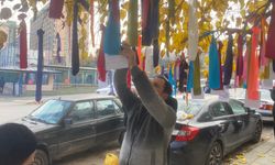 Memurlar taleplerini dilek ağacına astı