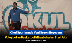 Okul Sporlarında Yeni Sezon Heyecanı: Voleybol ve Basketbol Müsabakaları Start Aldı