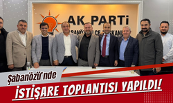 Şabanözü’nde İstişare Toplantısı Yapıldı!