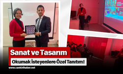 Sanat ve Tasarım Okumak İsteyenlere Özel Tanıtım!