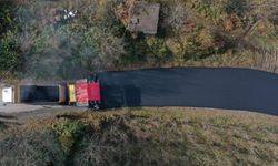 Yıllardır beklenen yol tamamlanıyor: Asfalt çalışmalarında sona doğru!