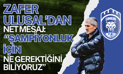 Zafer Ulusal’dan Net Mesaj: “Şampiyonluk İçin Ne Gerektiğini Biliyoruz”