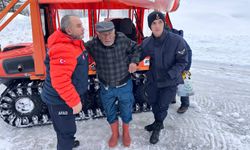 2 Bin Rakımlı Yaylada Mahsur Kalan Vatandaş Kurtarıldı