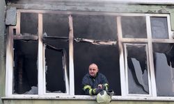 5 Katlı Apartmanda Yangın Paniği