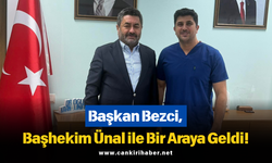 Başkan Bezci, Başhekim Ünal ile Bir Araya Geldi!