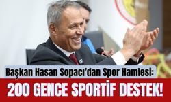 Başkan Hasan Sopacı’dan Spor Hamlesi: 200 Gence Sportif Destek!