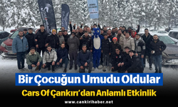 Bir Çocuğun Umudu Oldular: Cars Of Çankırı’dan Anlamlı Etkinlik