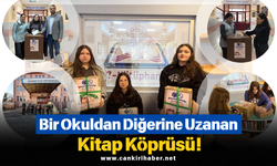 Bir Okuldan Diğerine Uzanan Kitap Köprüsü!