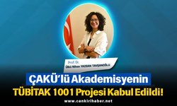 ÇAKÜ’lü Akademisyenin TÜBİTAK 1001 Projesi Kabul Edildi!