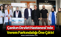 Çankırı Devlet Hastanesi’nde Verem Farkındalığı Öne Çıktı!