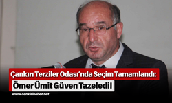Çankırı Terziler Odası’nda Seçim Tamamlandı: Ömer Ümit Güven Tazeledi!