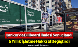 Çankırı’da Billboard İhalesi Sonuçlandı: 5 Yıllık İşletme Hakkı El Değiştirdi