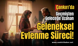 Çankırı’da Geçmişten Geleceğe Uzanan Geleneksel Evlenme Süreci!