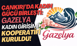 Çankırı’da Kadın Gücü Birleşti: GAZELYA Kadın Girişimi Kooperatifi Kuruldu!