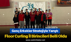 Genç Erkekler Stratejiyle Yarıştı: Floor Curling İl Birincileri Belli Oldu