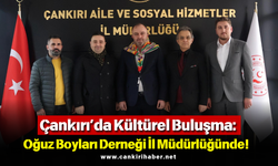 Çankırı’da Kültürel Buluşma: Oğuz Boyları Derneği İl Müdürlüğünde!