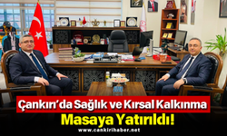 Çankırı’da Sağlık ve Kırsal Kalkınma Masaya Yatırıldı!