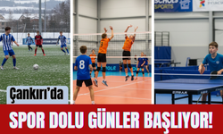 Çankırı’da Spor Dolu Günler Başlıyor!
