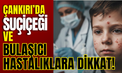 Çankırı’da Suçiçeği ve Bulaşıcı Hastalıklara Dikkat!