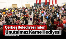 Çerkeş Belediyesi’nden Unutulmaz Karne Hediyesi
