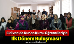 Eldivan’da Kur’an Kursu Öğrencileriyle İlk Dönem Buluşması!