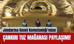 Jandarma Genel Komutanlığı’ndan Çankırı Tuz Mağarası Paylaşımı!