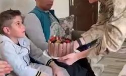 Jandarmadan Özel Gereksinimli Doğanay’a Anlamlı Doğum Günü!