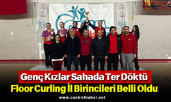 Genç Kızlar Sahada Ter Döktü: Floor Curling İl Birincileri Belli Oldu