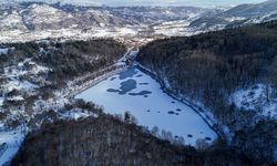 Karagöl Beyaza Büründü Ziyaretçi Akını Başladı