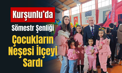 Kurşunlu’da Sömestr Şenliği: Çocukların Neşesi İlçeyi Sardı