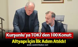 Kurşunlu’ya TOKİ’den 100 Konut: Altyapı İçin İlk Adım Atıldı!