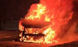 Rampada Alev Alan Araç Demir Yığınına Döndü