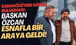 Şabanözü’nde Gönül Buluşması: Başkan Özcan Esnafla Bir Araya Geldi!