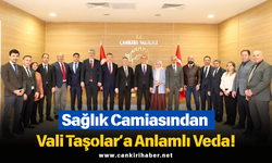 Sağlık Camiasından Vali Taşolar’a Anlamlı Veda!