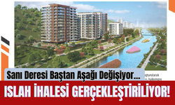 Sanı Deresi Baştan Aşağı Değişiyor… Islah İhalesi Gerçekleştiriliyor!