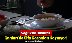 Soğuklar Bastırdı, Çankırı’da Şifa Kazanları Kaynıyor!