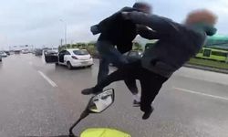 Trafikte Şiddet Kameraya Yansıdı! Ehliyetler Gitti