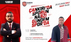 Çankırı’da Spor Gündemi Canlı Yayında Masaya Yatırılıyor!