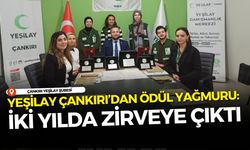 Yeşilay Çankırı’dan Ödül Yağmuru: İki Yılda Zirveye Çıktı