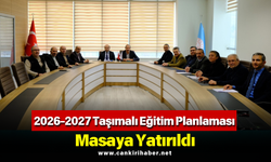 2026-2027 Taşımalı Eğitim Planlaması Masaya Yatırıldı