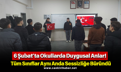 6 Şubat’ta Okullarda Duygusal Anlar! Tüm Sınıflar Aynı Anda Sessizliğe Büründü