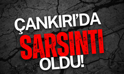 Çankırı Ilgaz’da Sarsıntı Oldu!