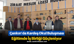 Çankırı’da Kardeş Okul Buluşması: Eğitimde İş Birliği Güçleniyor