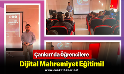 Çankırı’da Öğrencilere Dijital Mahremiyet Eğitimi!