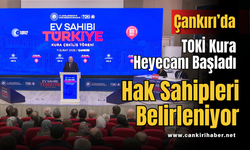 Çankırı’da TOKİ Kura Heyecanı Başladı: Hak Sahipleri Belirleniyor