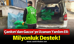 Çankırı’dan Gazze’ye Uzanan Yardım Eli: Milyonluk Destek!