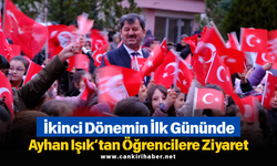 İkinci Dönemin İlk Gününde Ayhan Işık’tan Öğrencilere Ziyaret