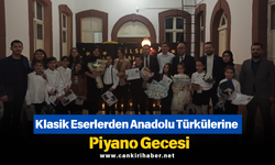Klasik Eserlerden Anadolu Türkülerine Piyano Gecesi