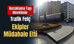 Kucaklama Taşı Mevkiinde Trafik Felç: Ekipler Müdahale Etti